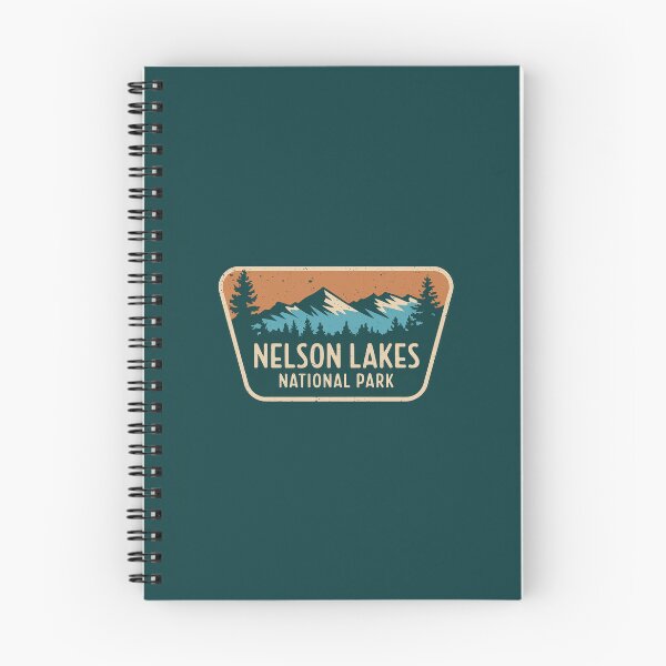 Item preview, Nelson Lakes National Park logo emblem #2 designed and sold by ArtFusion-Shop.