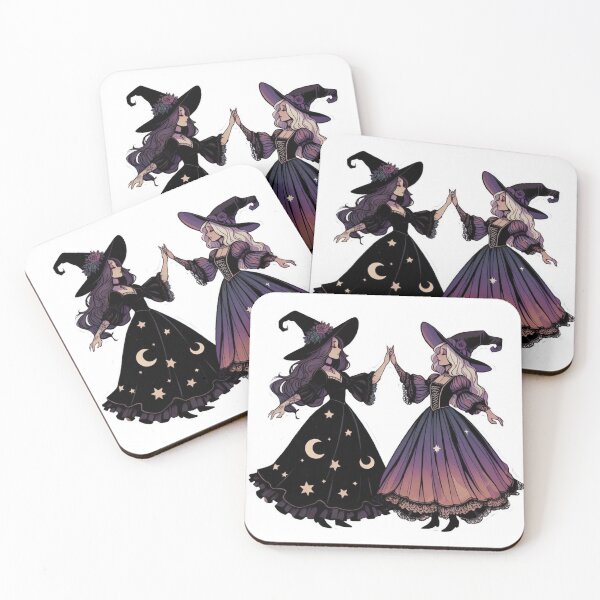 Item preview, Light Witch, Dark Witch designed and sold by Spike The Punch Design Co..