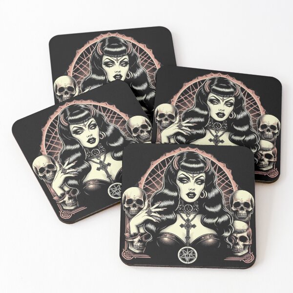 Item preview, Hot Goth Girl designed and sold by PulpVintage.