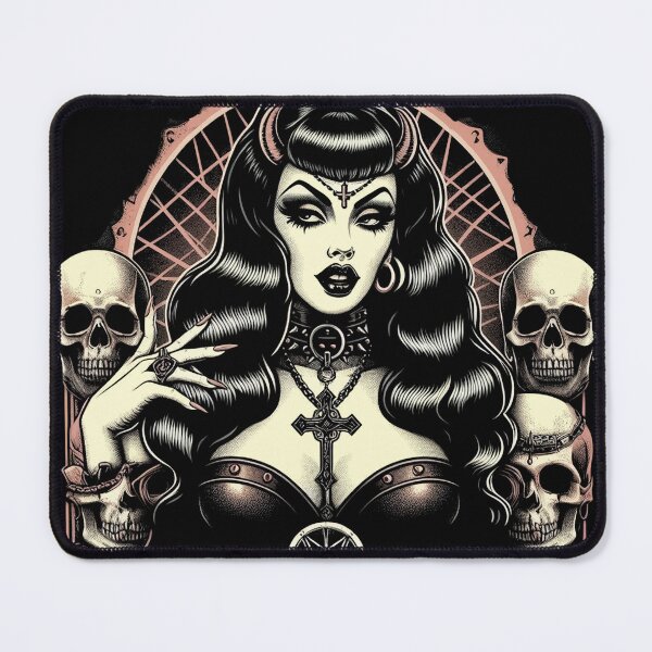 Item preview, Hot Goth Girl designed and sold by PulpVintage.