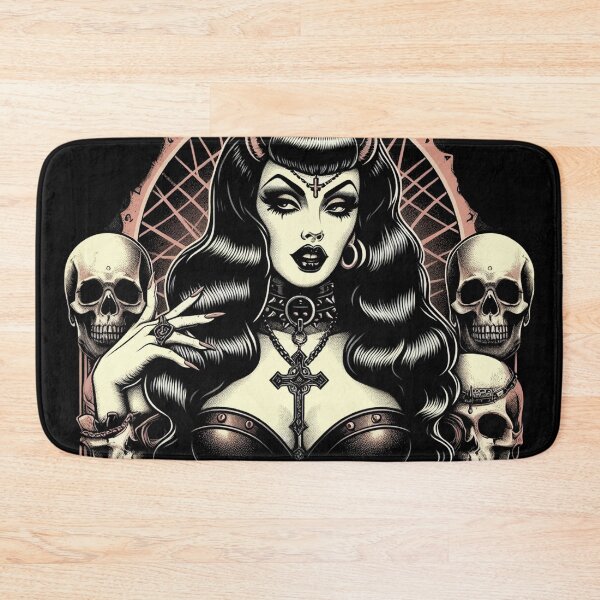 Item preview, Hot Goth Girl designed and sold by PulpVintage.