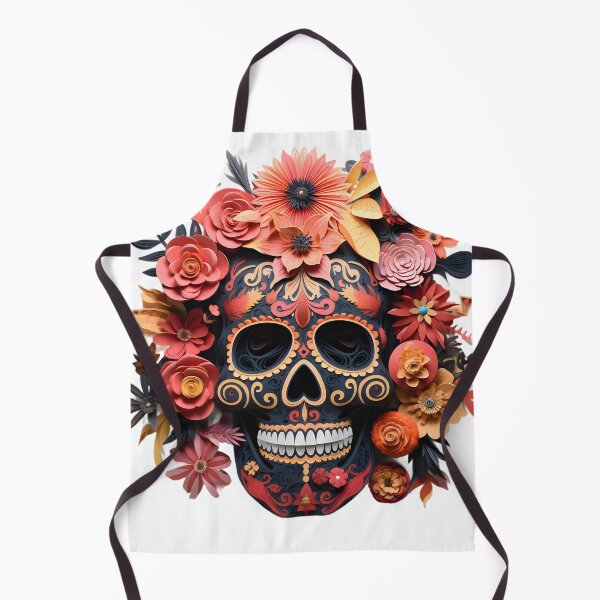 Item preview, Halloween T-Shirt 3D Paper-Cut Skull Design designed and sold by AnnDesignStudio.