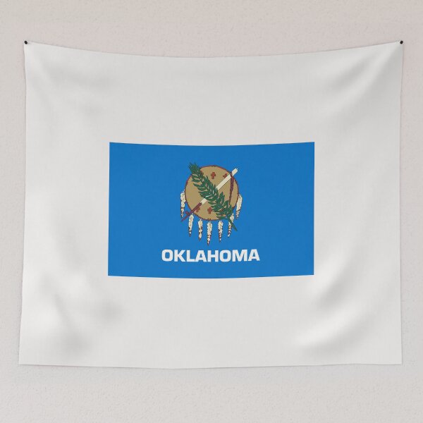 Item preview, Oklahoma - Flag of State designed and sold by Amazing States of America.