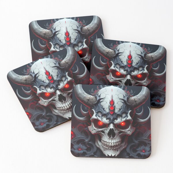 Item preview, Horned Demon Stalks the Night on Halloween designed and sold by GrizzlyCollective.
