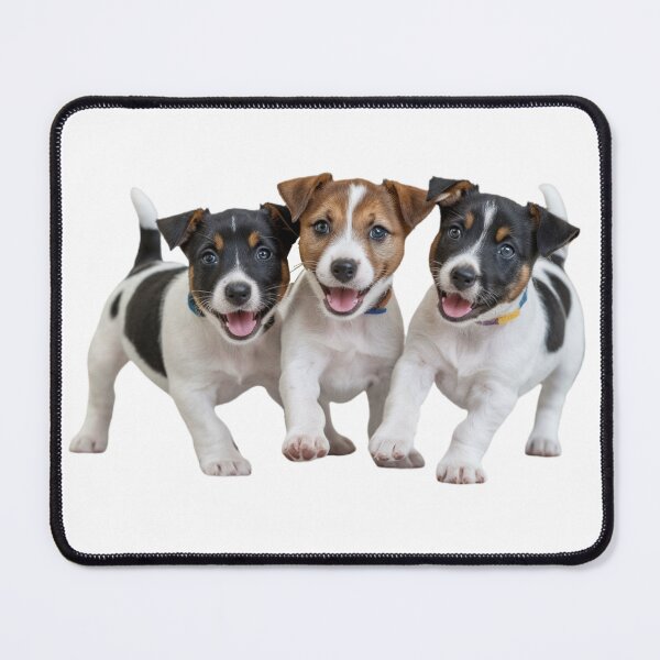 Item preview, Playful Jack Russell Terrier Trio designed and sold by PixelAlchemyX.