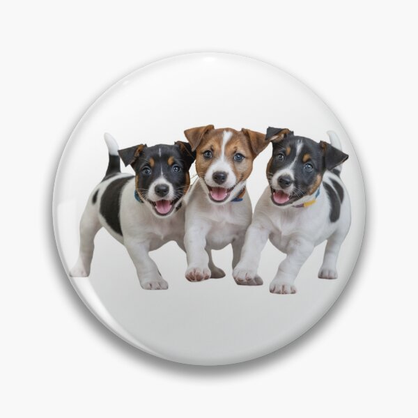 Item preview, Playful Jack Russell Terrier Trio designed and sold by PixelAlchemyX.