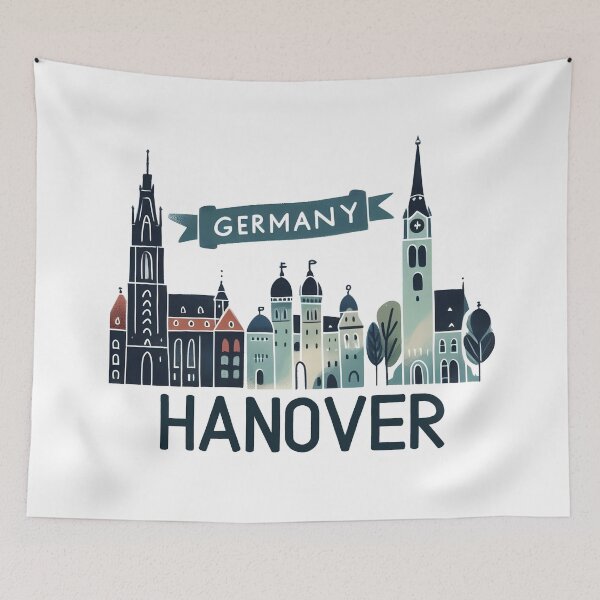 Item preview, Hanover Germany designed and sold by WanderlustCoCo.