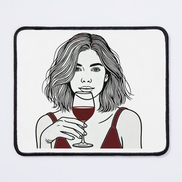 Item preview, Woman With Wine Glass designed and sold by Sunrise427.