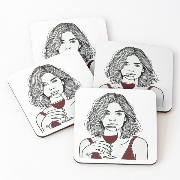 Item preview, Woman With Wine Glass designed and sold by Sunrise427.