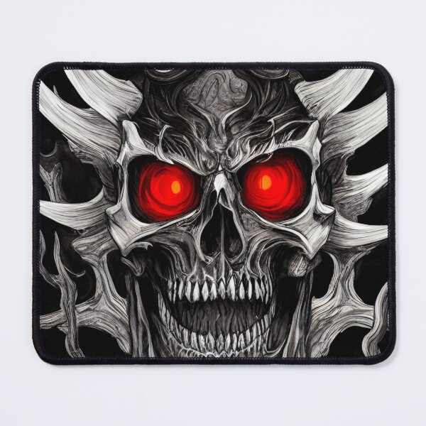 Item preview, Terrifying Demon with Horns on Halloween Night designed and sold by GrizzlyCollective.