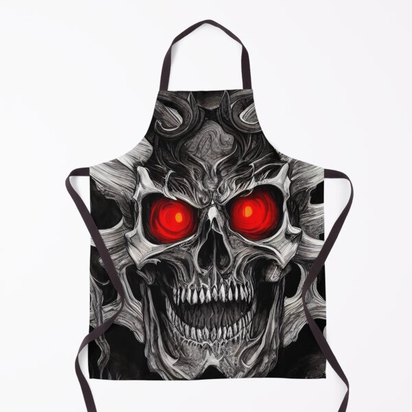 Item preview, Terrifying Demon with Horns on Halloween Night designed and sold by GrizzlyCollective.
