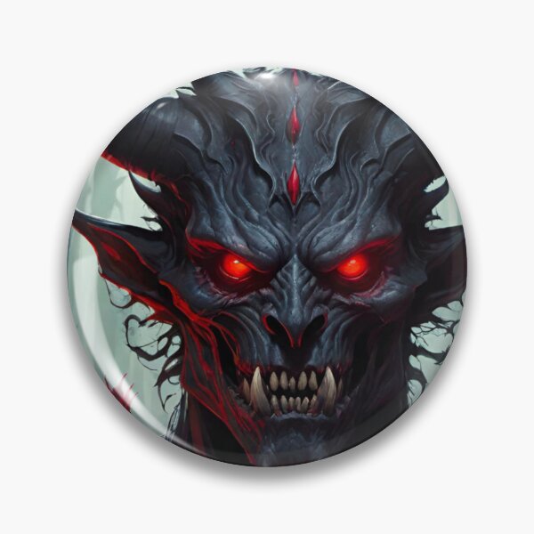Item preview, Horned Demon Unleashed on Halloween Night designed and sold by GrizzlyCollective.