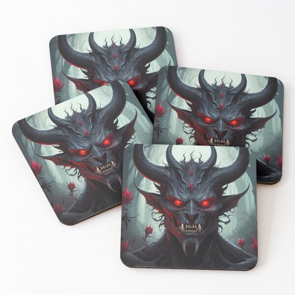 Item preview, Horned Demon Unleashed on Halloween Night designed and sold by GrizzlyCollective.