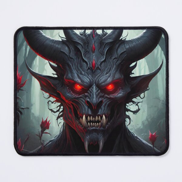 Item preview, Horned Demon Unleashed on Halloween Night designed and sold by GrizzlyCollective.