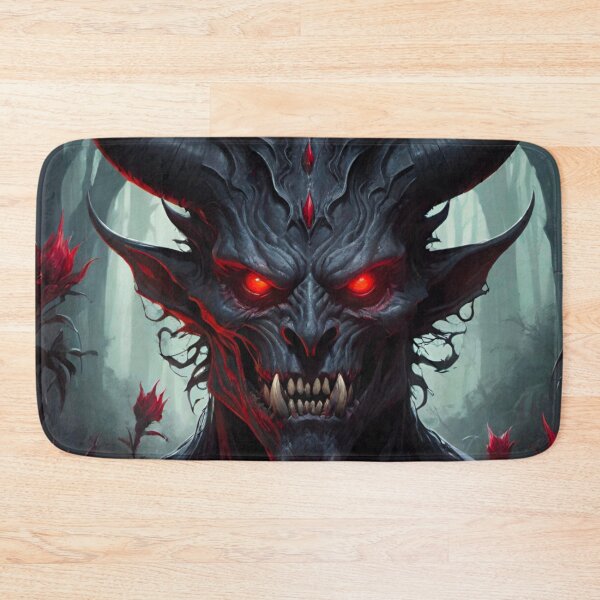 Item preview, Horned Demon Unleashed on Halloween Night designed and sold by GrizzlyCollective.