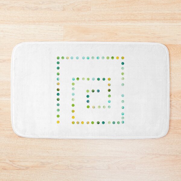 Item preview, Square Spiral of Marbles: Nature’s Rhythm in Color designed and sold by villacreativa.