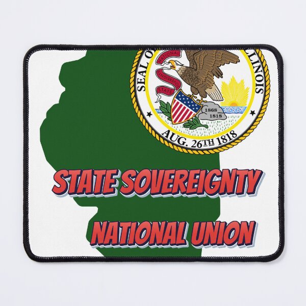 Item preview, Illinois - State sovereignty, national union designed and sold by QuoteCanvas.TH.