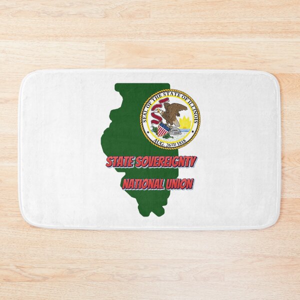 Item preview, Illinois -  State sovereignty, national union designed and sold by QuoteCanvas.TH.