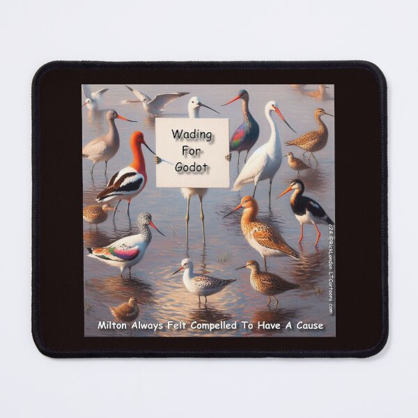 Item preview, Birds Wading For Godot designed and sold by Rick London Gifts.
