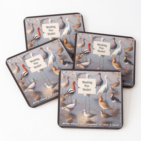 Item preview, Birds Wading For Godot designed and sold by Rick London Gifts.