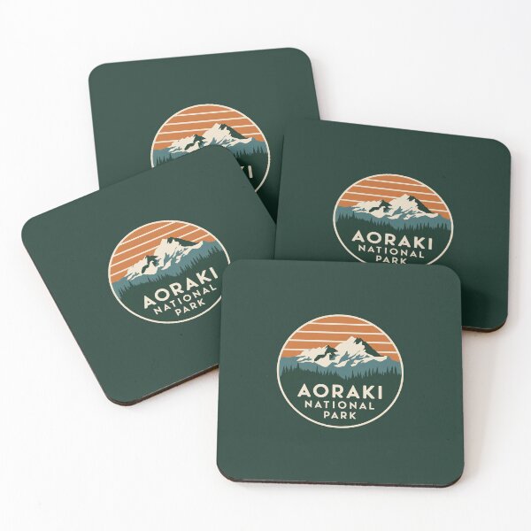 Item preview, Aoraki National Park logo emblem #3 designed and sold by ArtFusion-Shop.