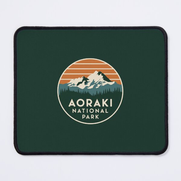 Item preview, Aoraki National Park logo emblem #3 designed and sold by ArtFusion-Shop.