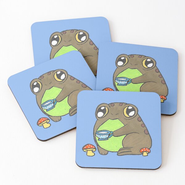 Item preview, Chubby Buddies Toad Tea Time designed and sold by 80HDeez.