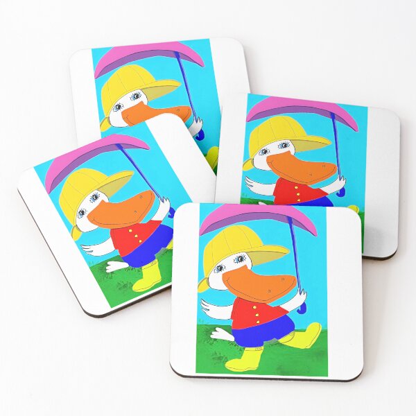 Item preview, Percival Duck With His Umbrella designed and sold by pinkyjainpan.