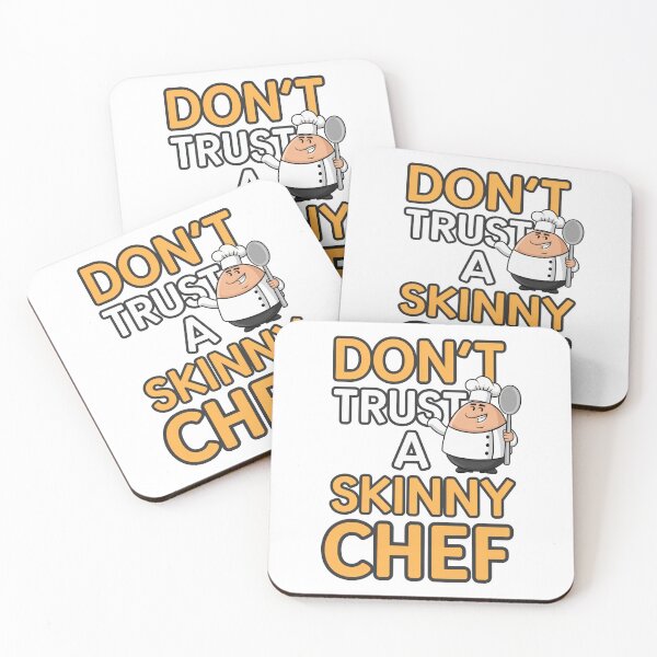 Item preview, Don't Trust a Skinny Chef designed and sold by PursuitHive.