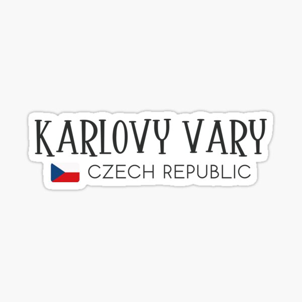 Item preview, Karlovy Vary - Czech Republic  designed and sold by StudioRedKoala.