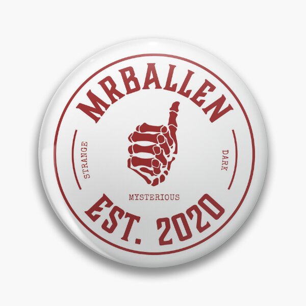 Item preview, Mr Ballen Red Logo Crest Design Merch HD designed and sold by ppoetdesigns.