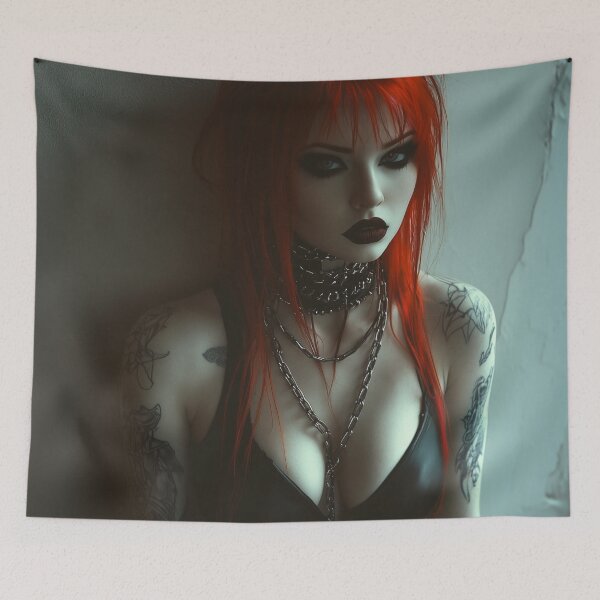 Item preview, Goth Girl designed and sold by CursedbyLilith.