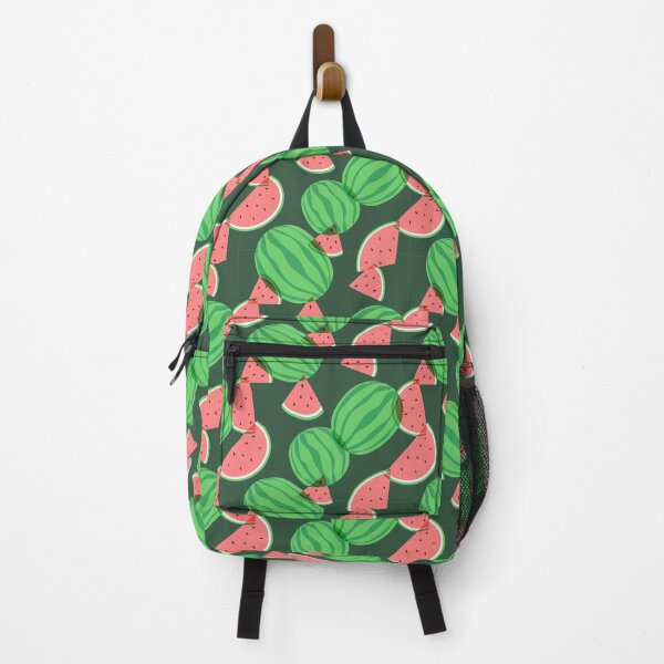 Item preview, Watermelons pattern on green background designed and sold by MonikaSimona.