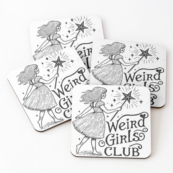 Item preview, Weird Girls Club  designed and sold by Inadesignstore.