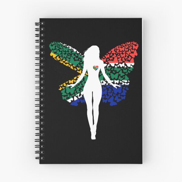Item preview, South African Girl South Africa Flag Butterfly designed and sold by ZNOVANNA.