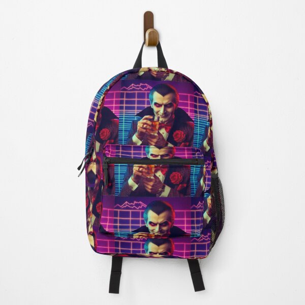 Item preview, 80’s Halloween Synthwave Dapper Vampire designed and sold by BrianSaysDesign.