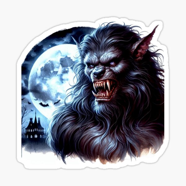 Item preview, full moon, awakened lycanthrope designed and sold by RIDEHUNTERS.