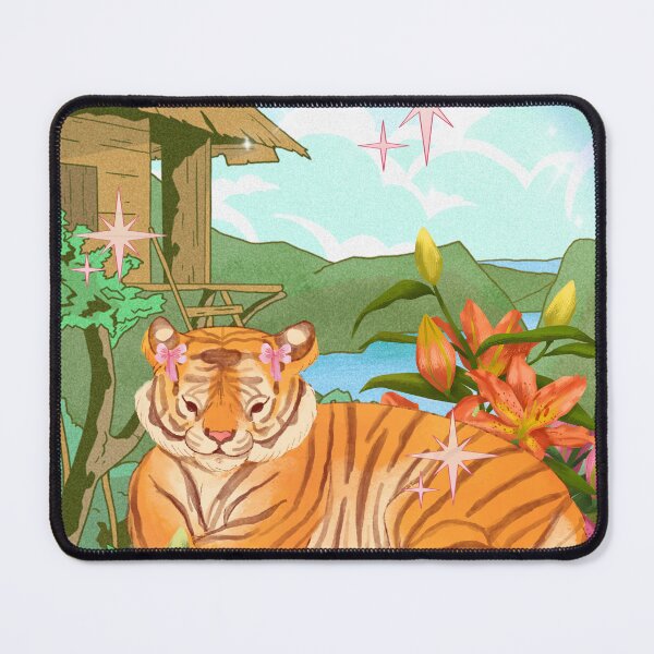 Item preview, Tiger Lily Forest Rainbow designed and sold by bowsbotanicals.