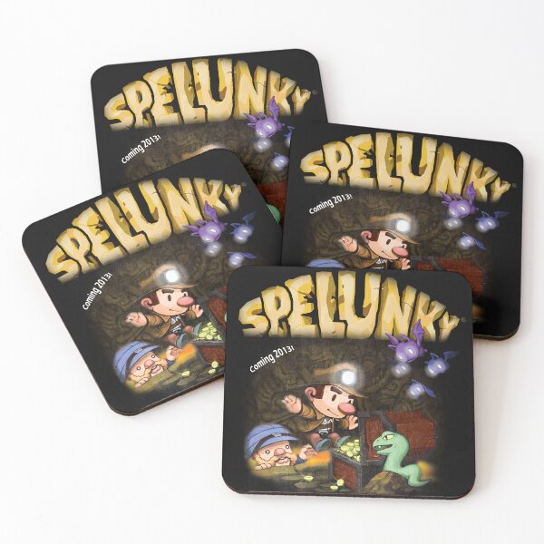 Item preview, Spelunky HD Vintage Style Bootleg Promo designed and sold by Global Treasure.