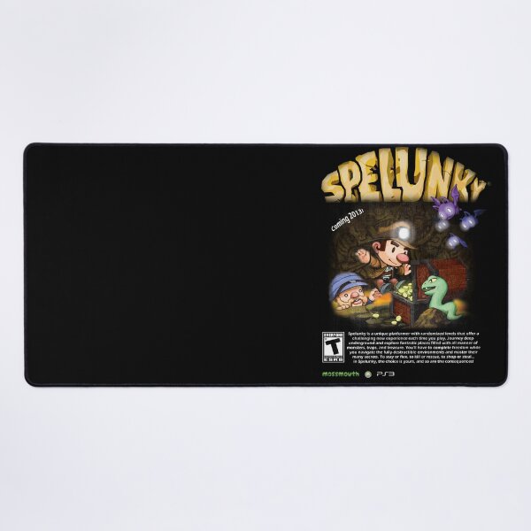 Item preview, Spelunky HD Vintage Style Bootleg Promo designed and sold by Global Treasure.