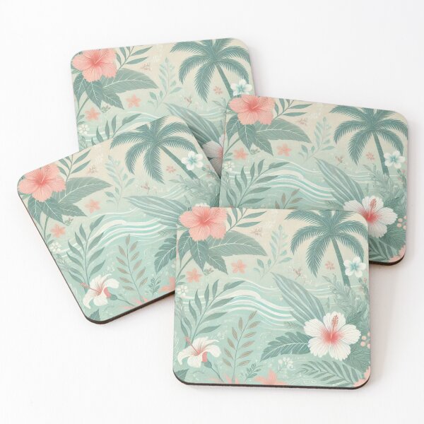 Item preview, Softer Caribbean Inspired Pattern designed and sold by Afrocarribe.