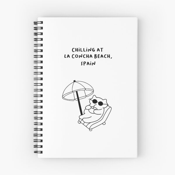 Item preview, "Chilling at La Concha Beach, Spain" | Travel, Vacation designed and sold by RM-Journey.