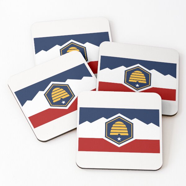 Item preview, Utah - Flag of State designed and sold by Amazing States of America.