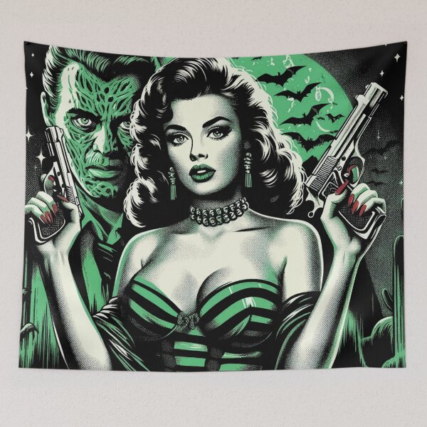 Item preview, Hot Sci-fi Woman designed and sold by PulpVintage.