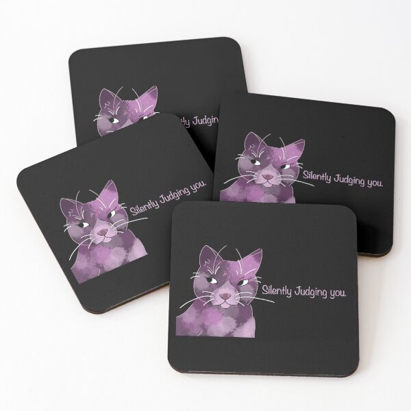Item preview, Silently Judging Cat designed and sold by NorthyArts.