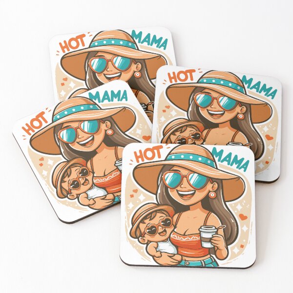 Item preview, Hot Mama in the Sun  designed and sold by karolinahinc.