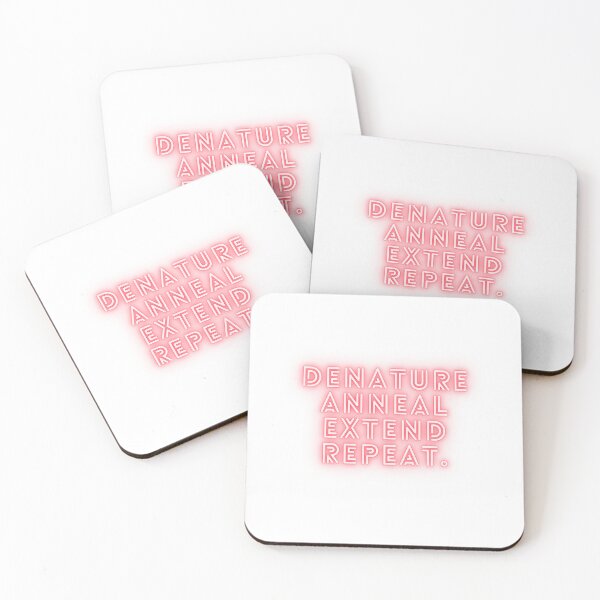 Item preview, Pink PCR - denature, anneal, extend, repeat.  designed and sold by BelleZeare.
