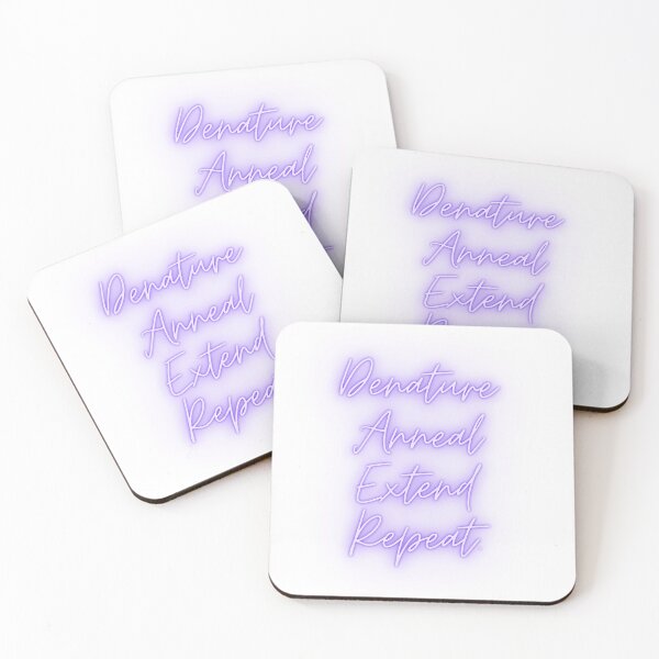Item preview, Purple PCR - denature, anneal, extend, repeat.  designed and sold by BelleZeare.