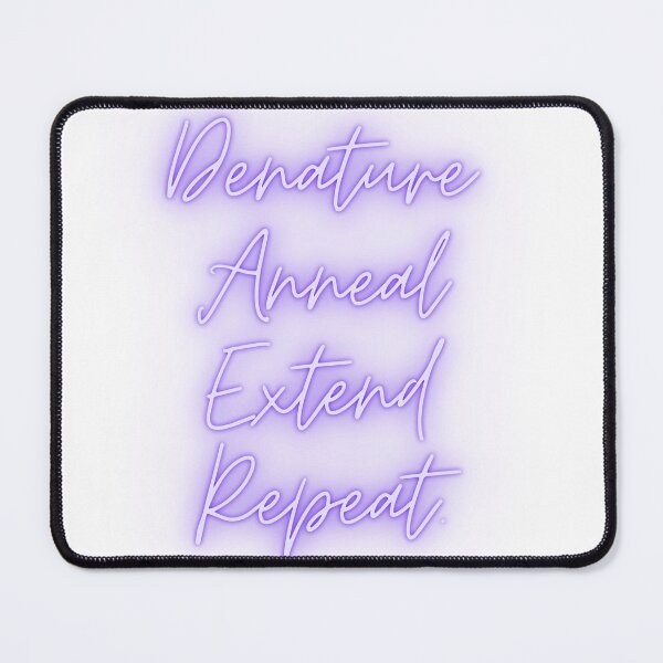 Item preview, Purple PCR - denature, anneal, extend, repeat.  designed and sold by BelleZeare.