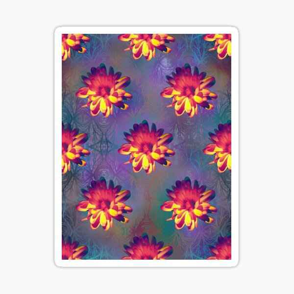 Dark Forest Fantasy Pattern Sticker